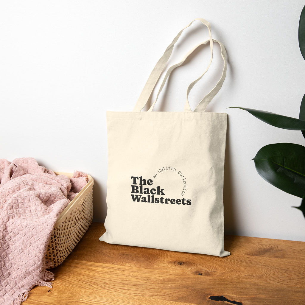 Canvas Tote Bag — The Black Wallstreets Vintage Map Cotton Market Tote