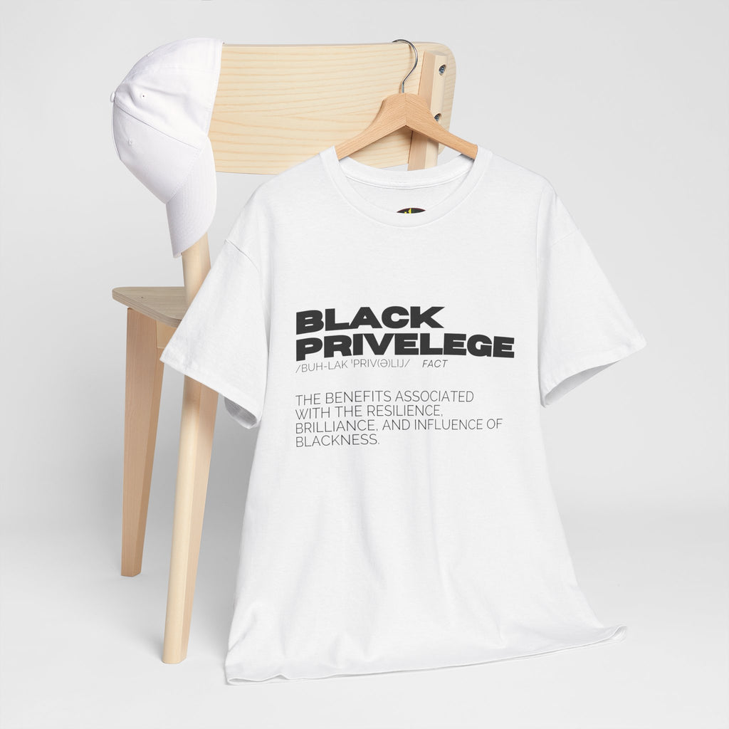 Black Privlege Tee