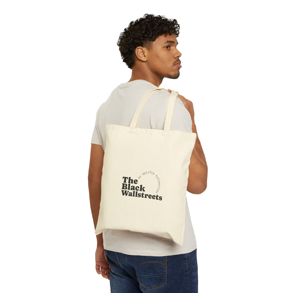 Canvas Tote Bag — The Black Wallstreets Vintage Map Cotton Market Tote