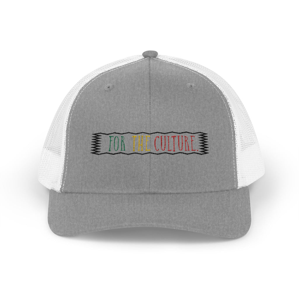 Trucker Cap — 'For The Culture' Embroidered Snapback