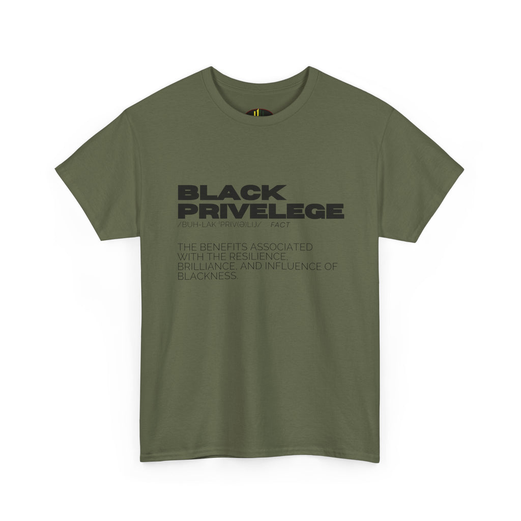 Black Privlege Tee
