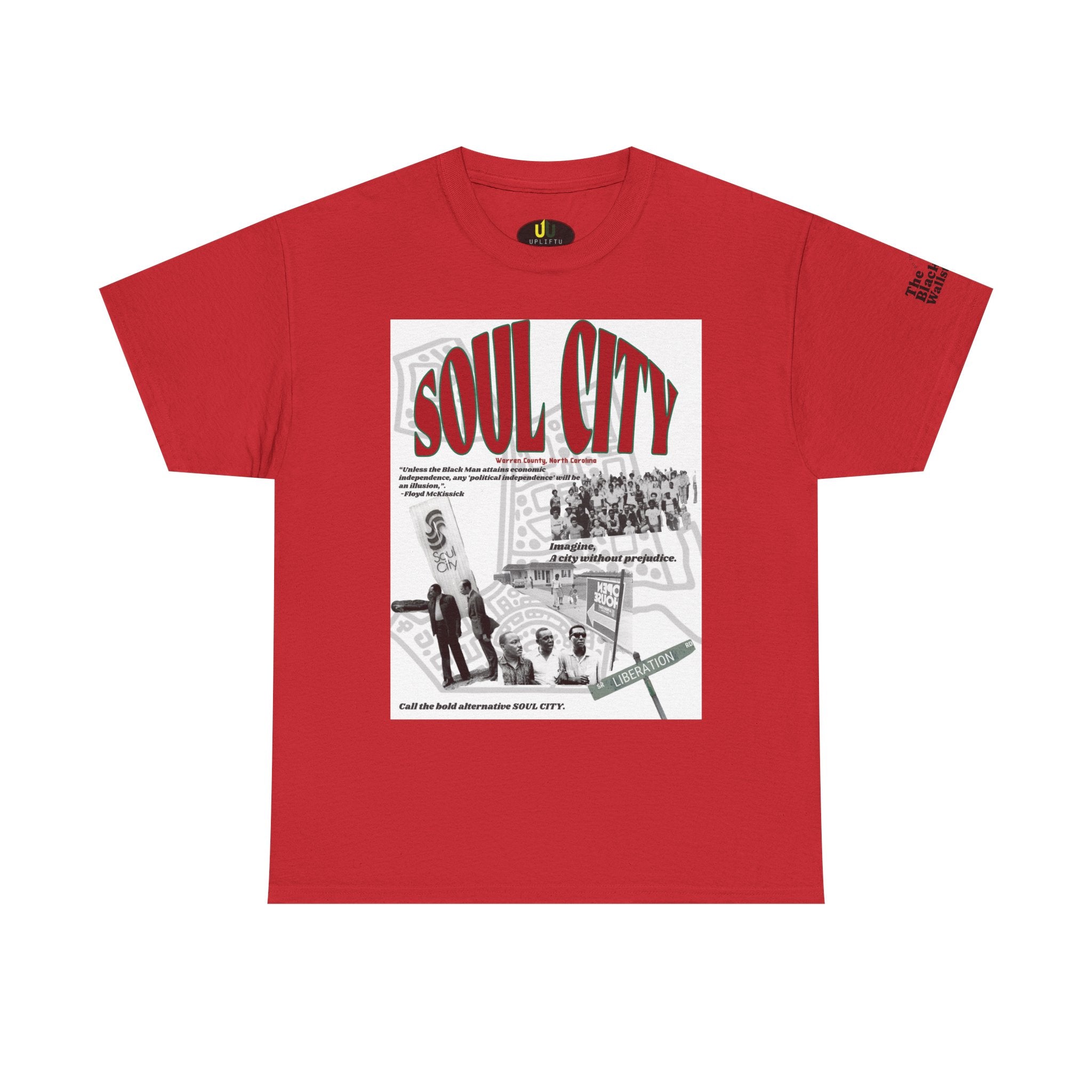 Soul City Tribute Tee | Warren County, North Carolina | Floyd McKissick | The Black Wallstreets Collection