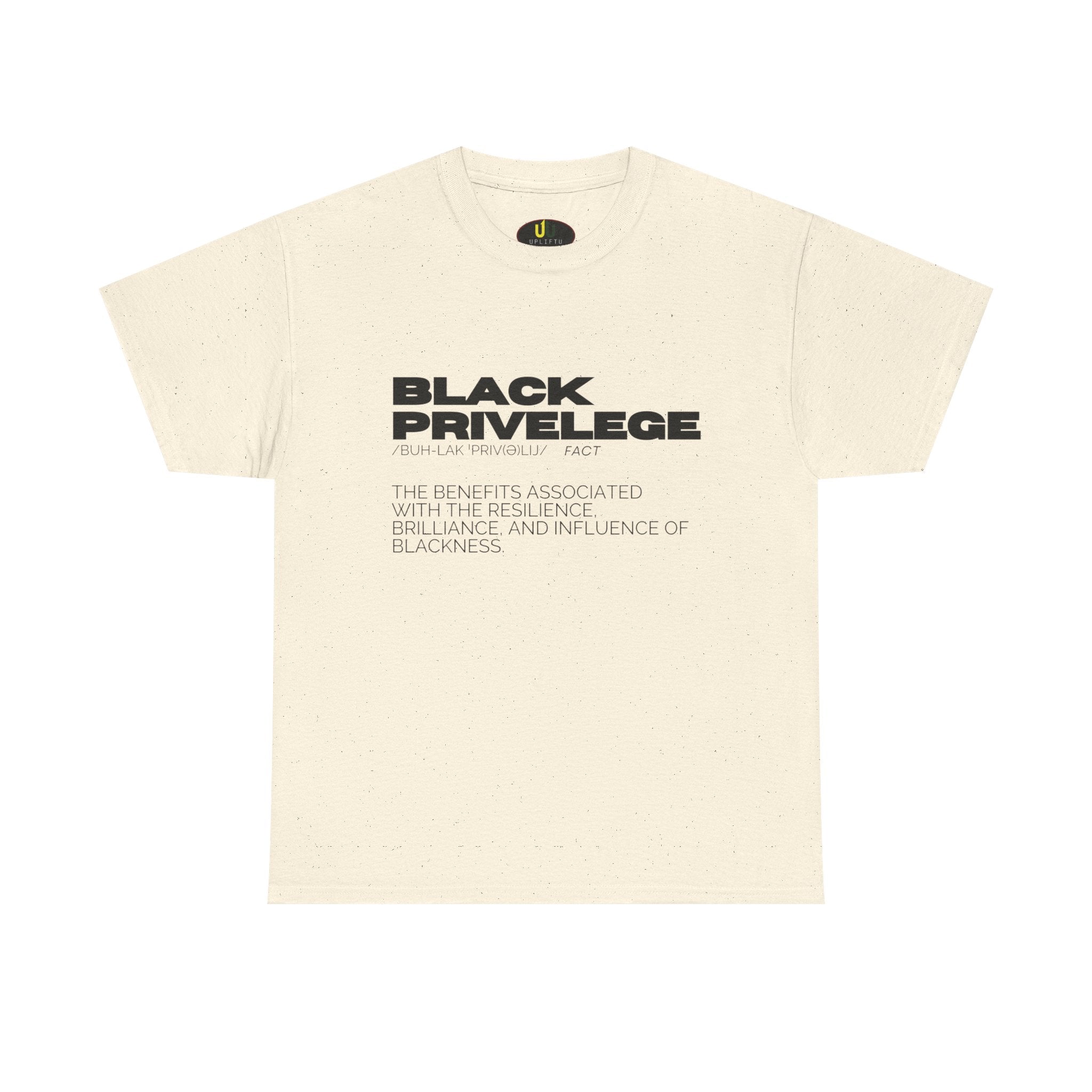 Black Privlege Tee
