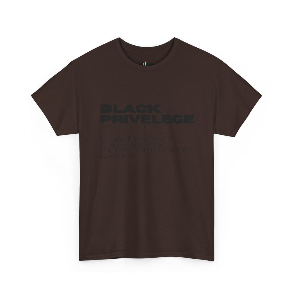 Black Privlege Tee