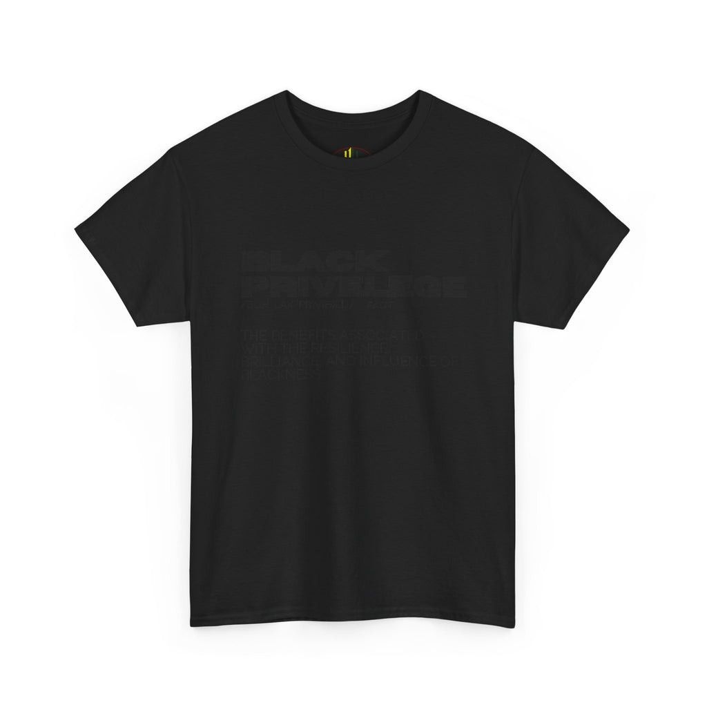 Black Privlege Tee