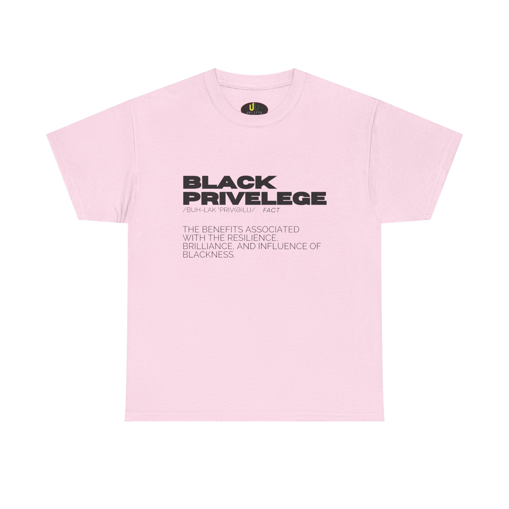 Black Privlege Tee