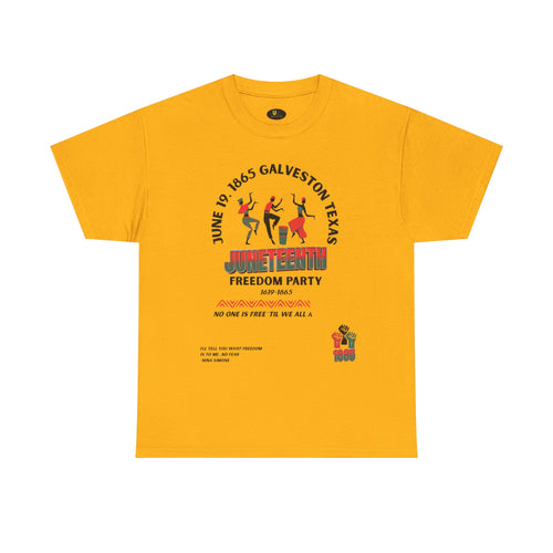 Juneteenth Freedom Party Tee