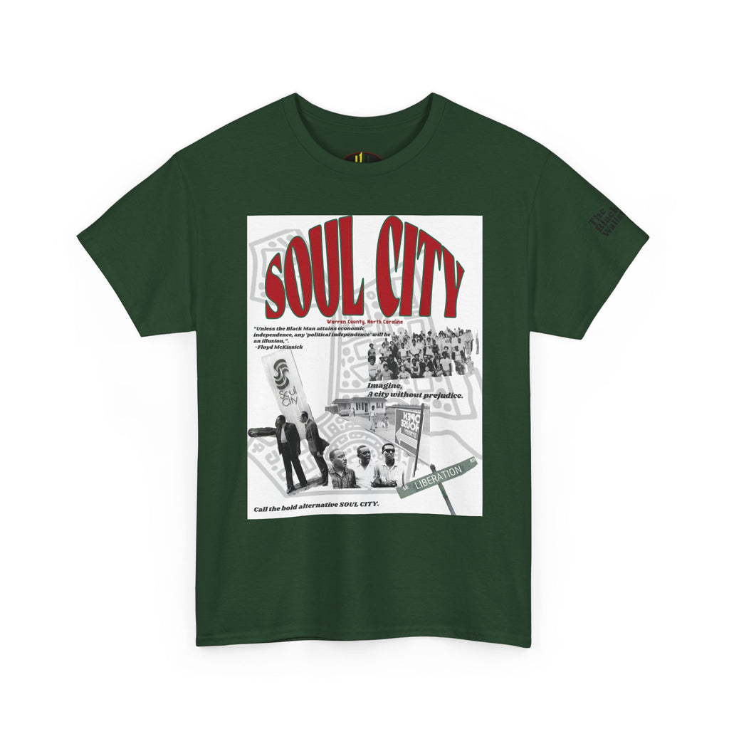Soul City Tribute Tee | Warren County, North Carolina | Floyd McKissick | The Black Wallstreets Collection