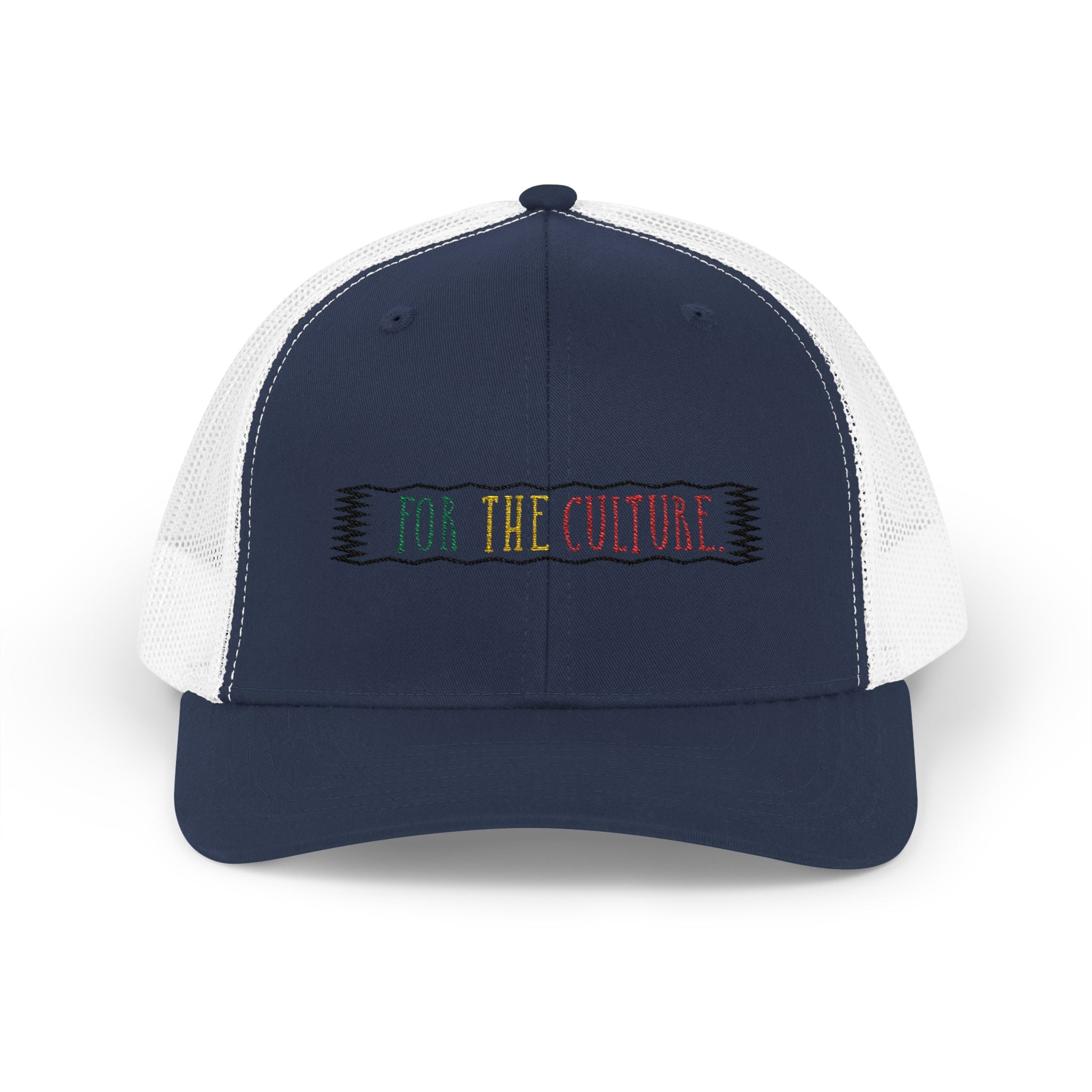 Trucker Cap — 'For The Culture' Embroidered Snapback