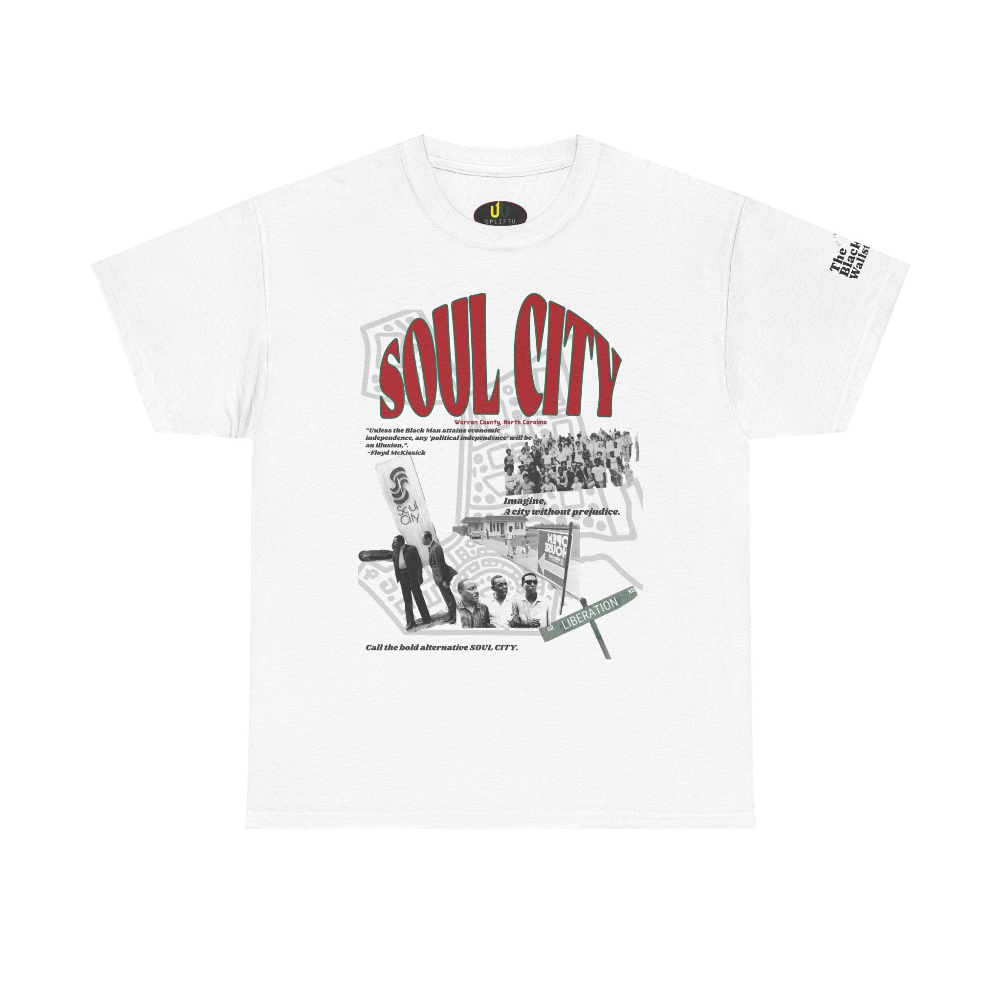Soul City Tribute Tee | Warren County, North Carolina | Floyd McKissick | The Black Wallstreets Collection
