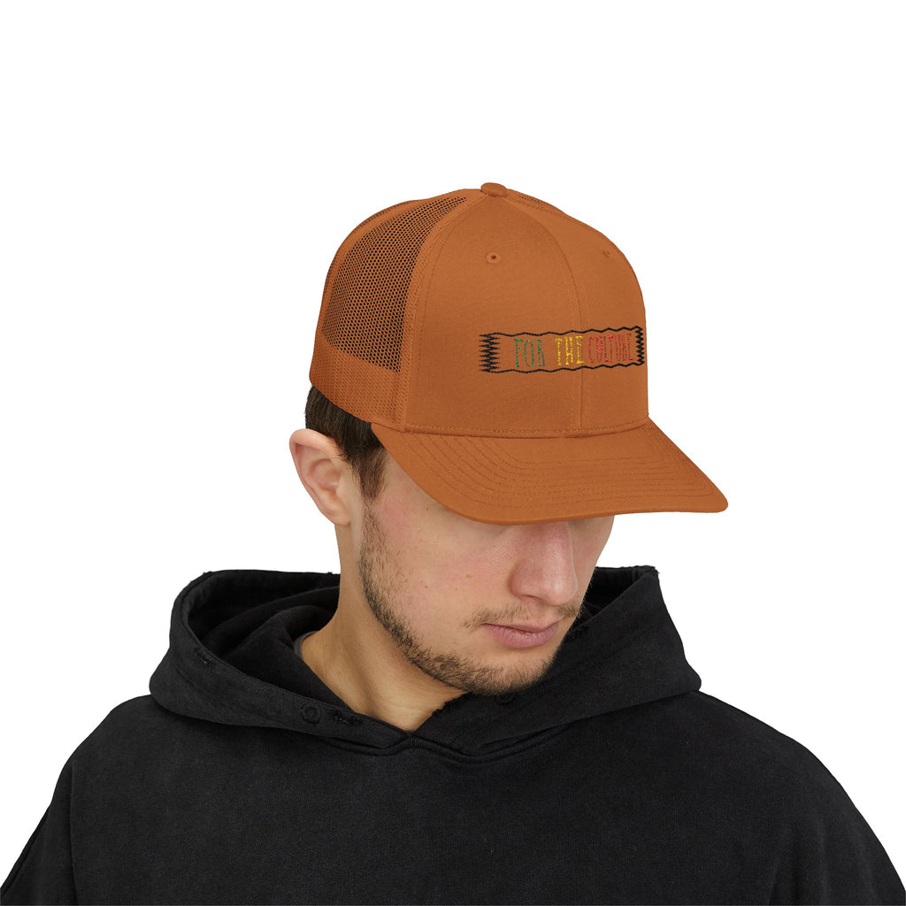 Trucker Cap — 'For The Culture' Embroidered Snapback