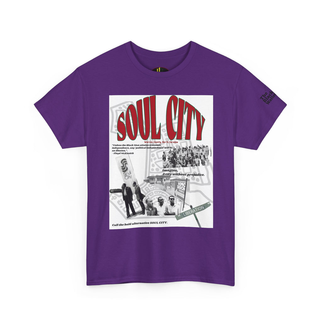 Soul City Tribute Tee | Warren County, North Carolina | Floyd McKissick | The Black Wallstreets Collection