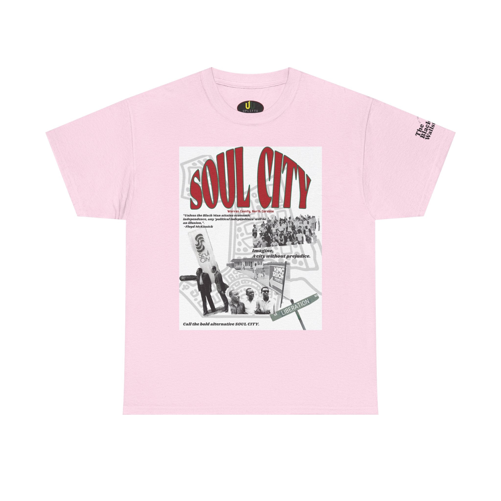 Soul City Tribute Tee | Warren County, North Carolina | Floyd McKissick | The Black Wallstreets Collection