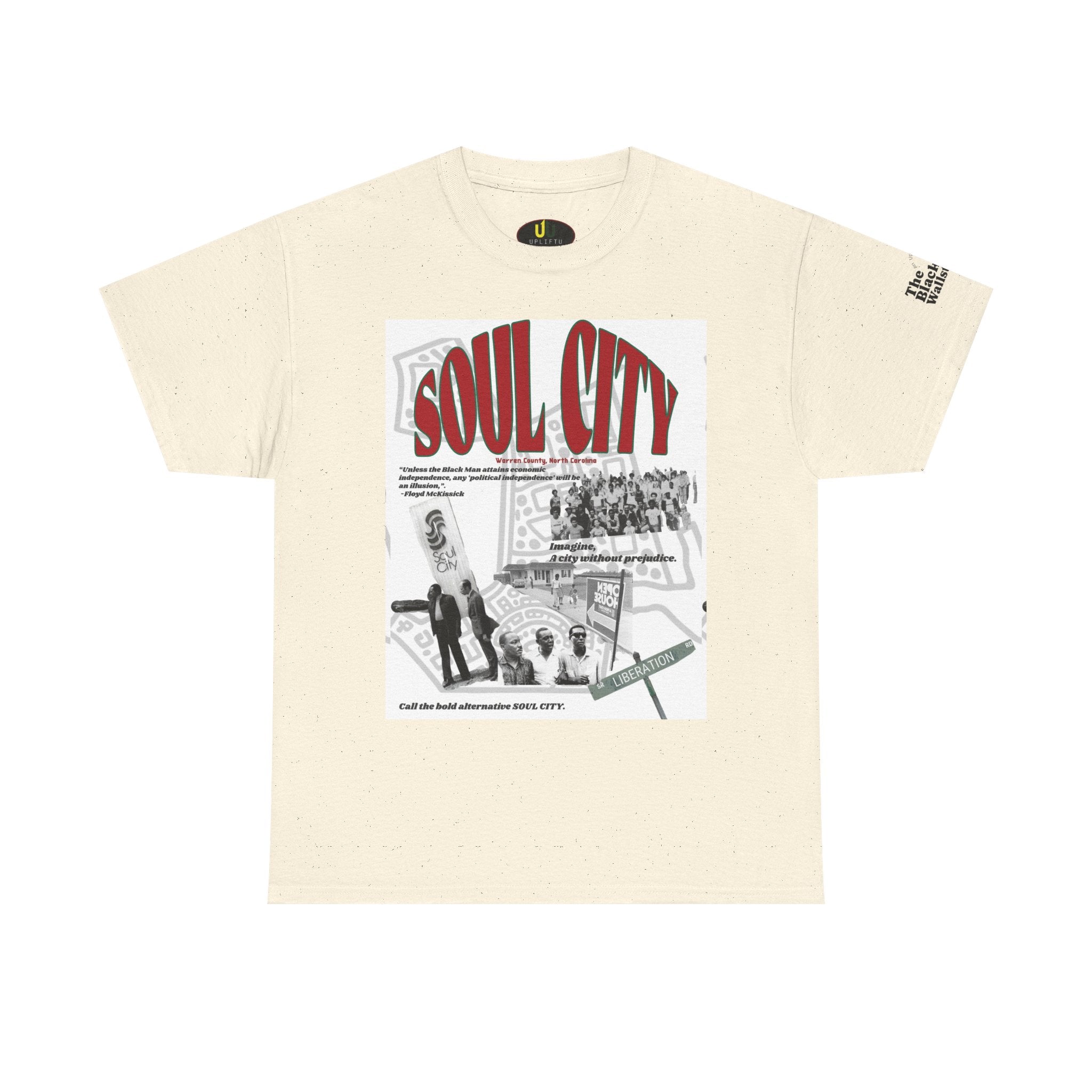 Soul City Tribute Tee | Warren County, North Carolina | Floyd McKissick | The Black Wallstreets Collection