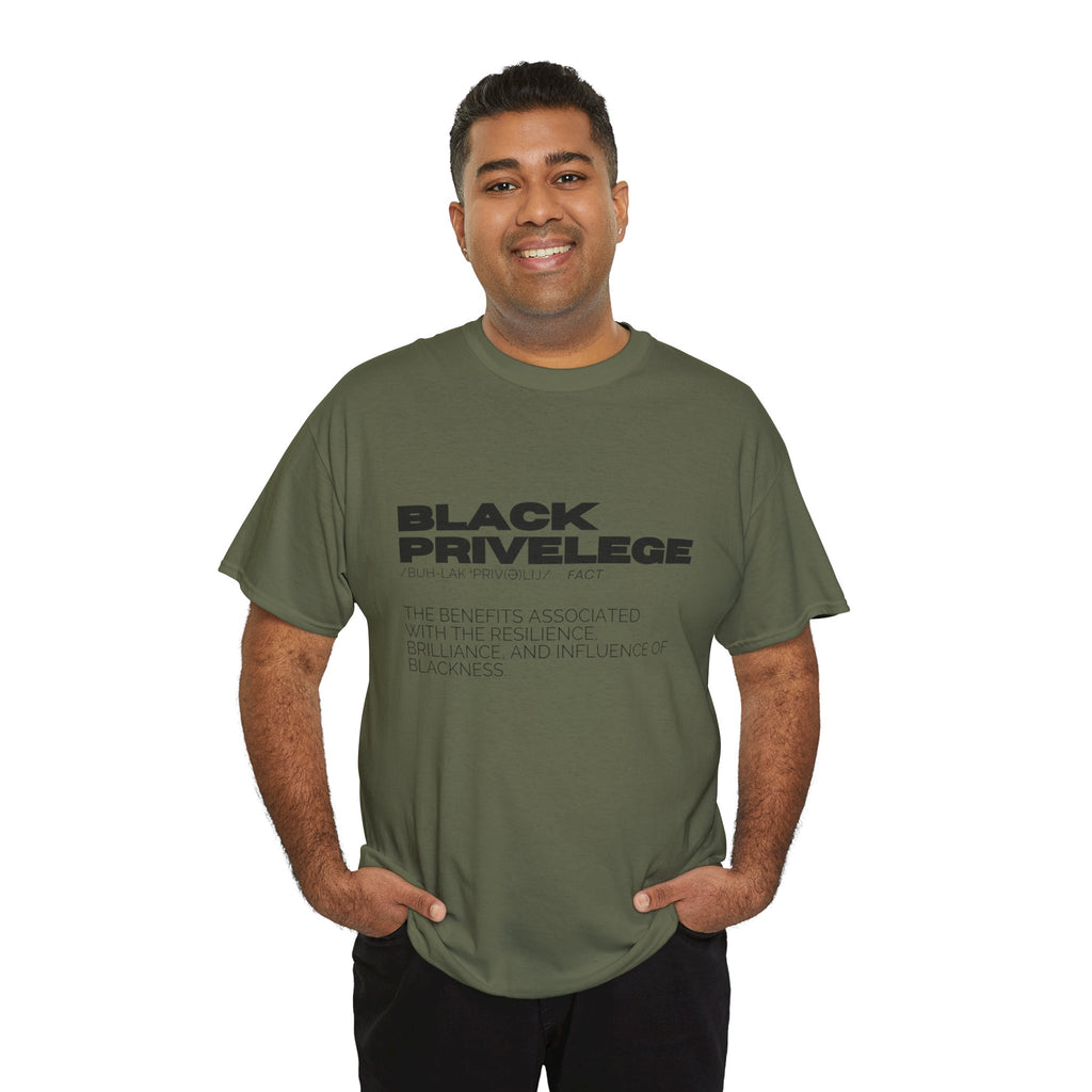 Black Privlege Tee