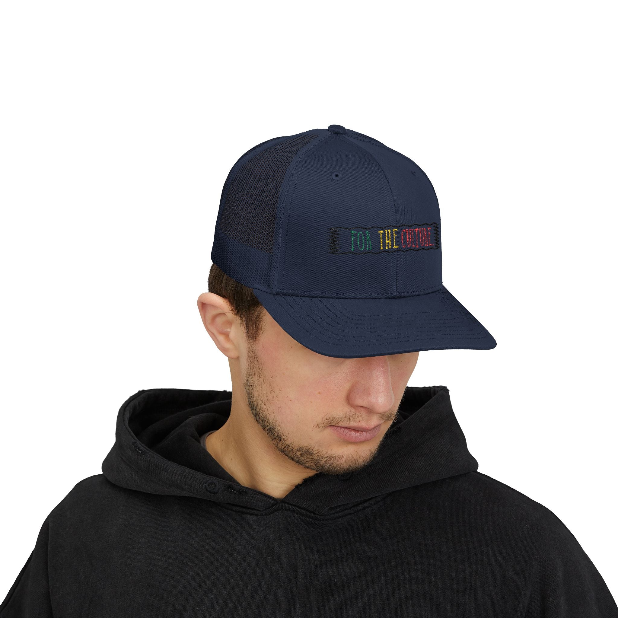 Trucker Cap — 'For The Culture' Embroidered Snapback