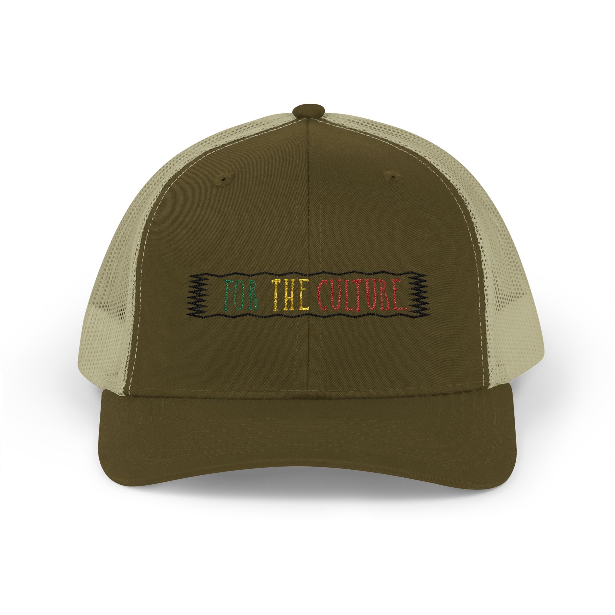 Trucker Cap — 'For The Culture' Embroidered Snapback