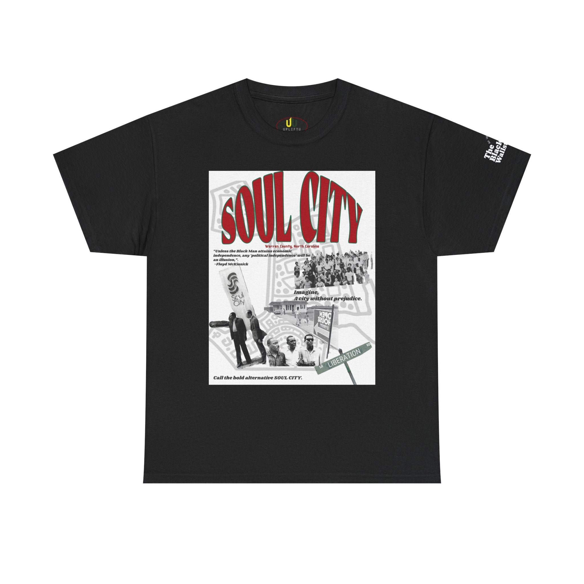 Soul City Tribute Tee | Warren County, North Carolina | Floyd McKissick | The Black Wallstreets Collection