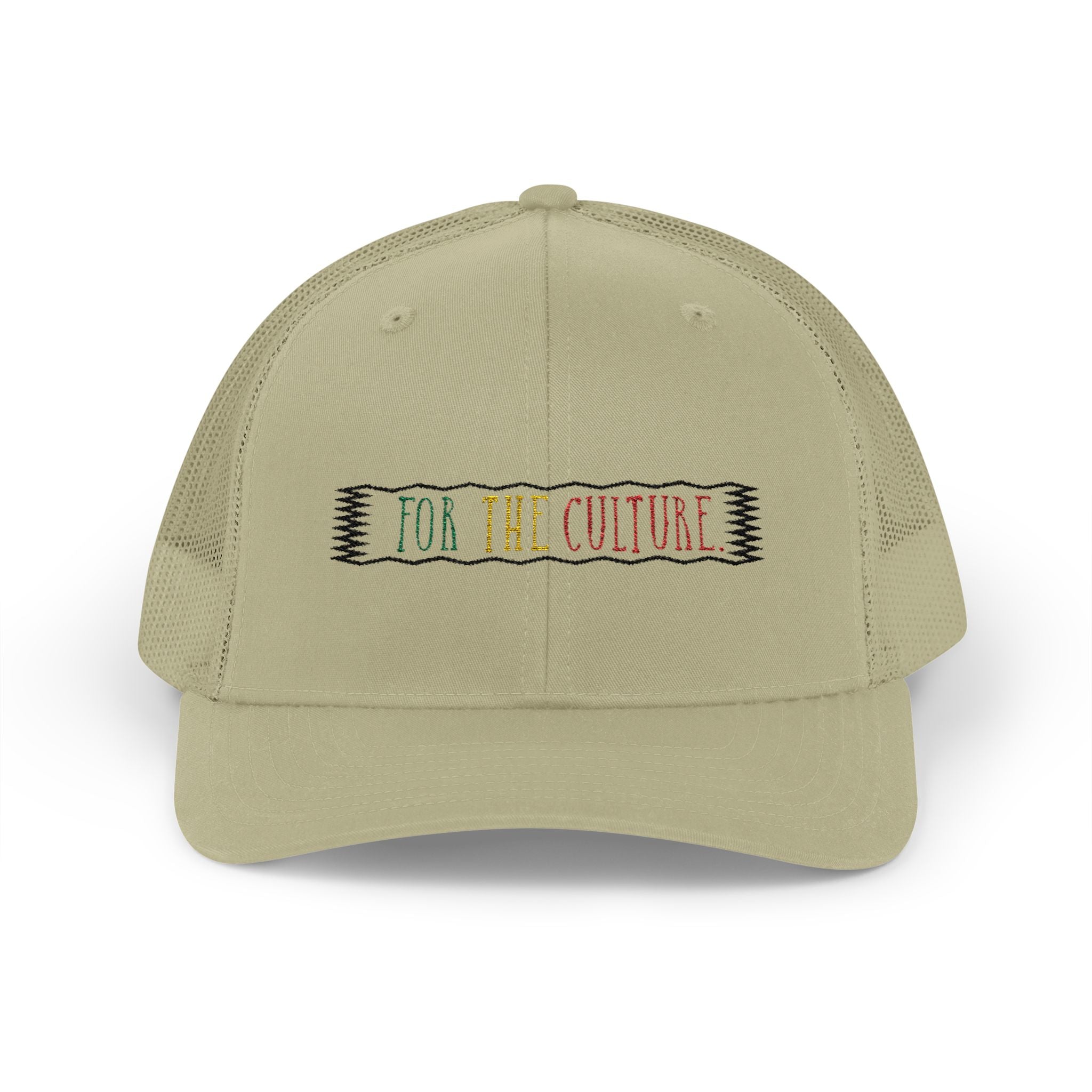 Trucker Cap — 'For The Culture' Embroidered Snapback