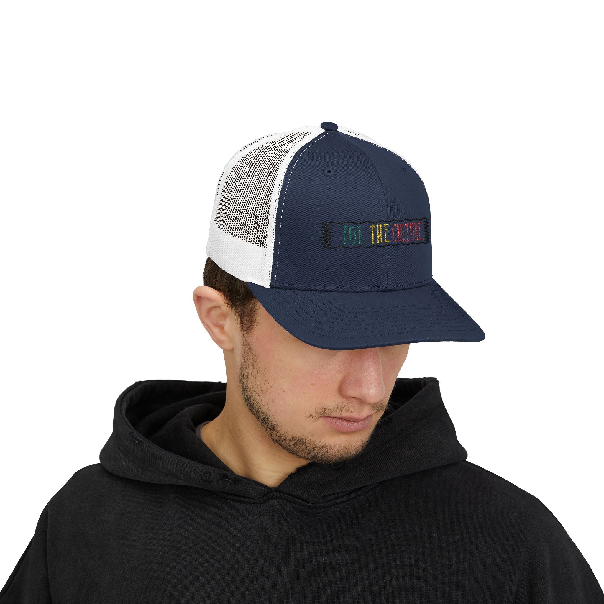 Trucker Cap — 'For The Culture' Embroidered Snapback