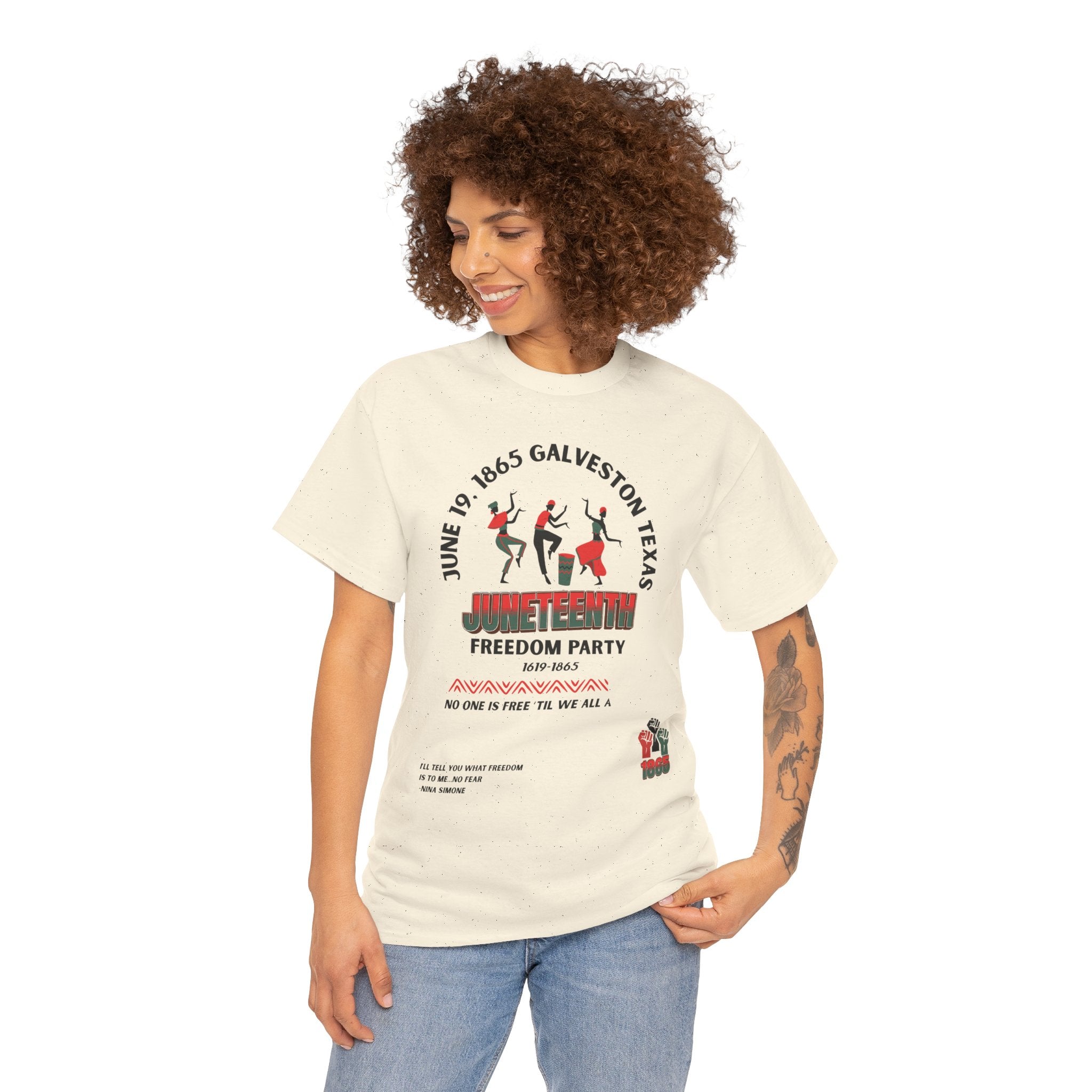 Juneteenth Freedom Party Tee