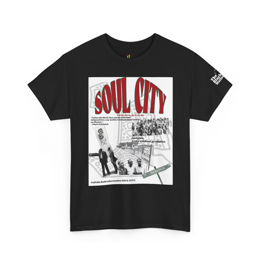 Soul City Tribute Tee | Warren County, North Carolina | Floyd McKissick | The Black Wallstreets Collection