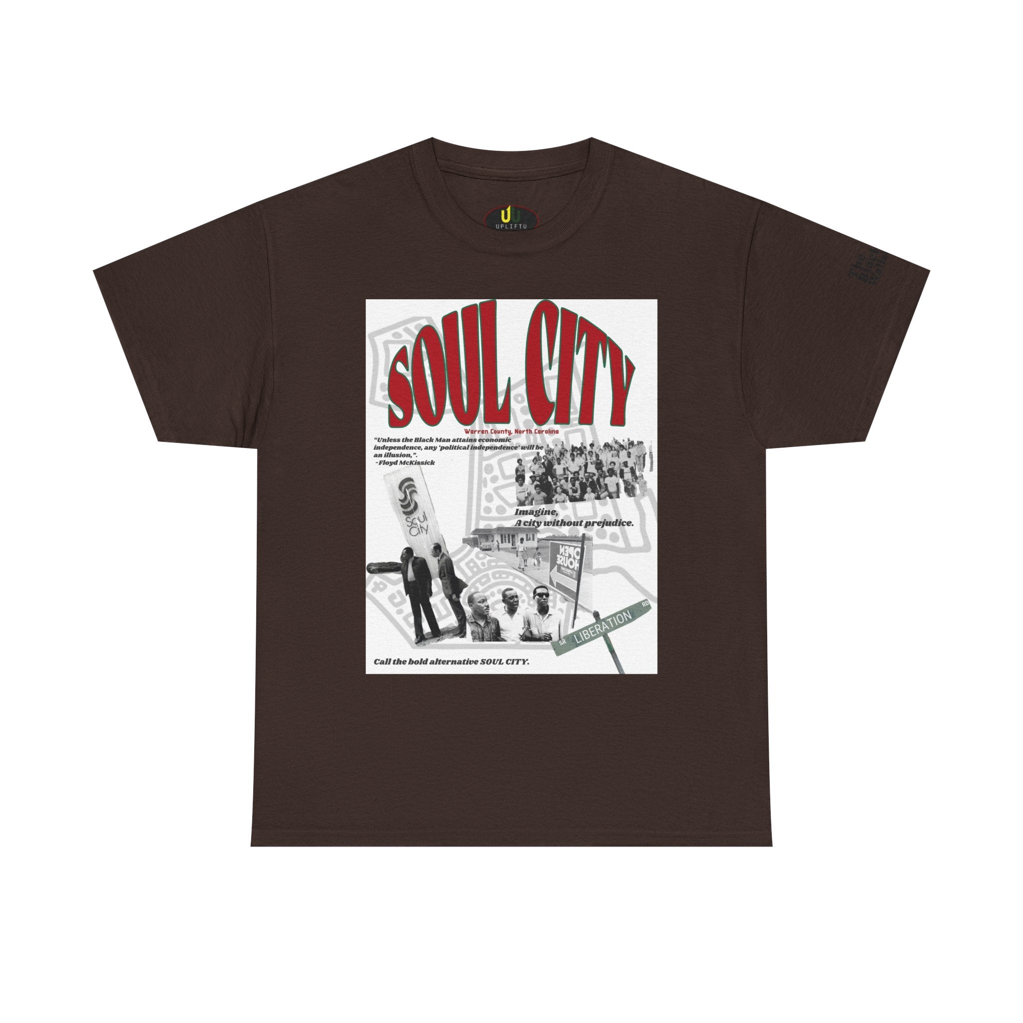 Soul City Tribute Tee | Warren County, North Carolina | Floyd McKissick | The Black Wallstreets Collection