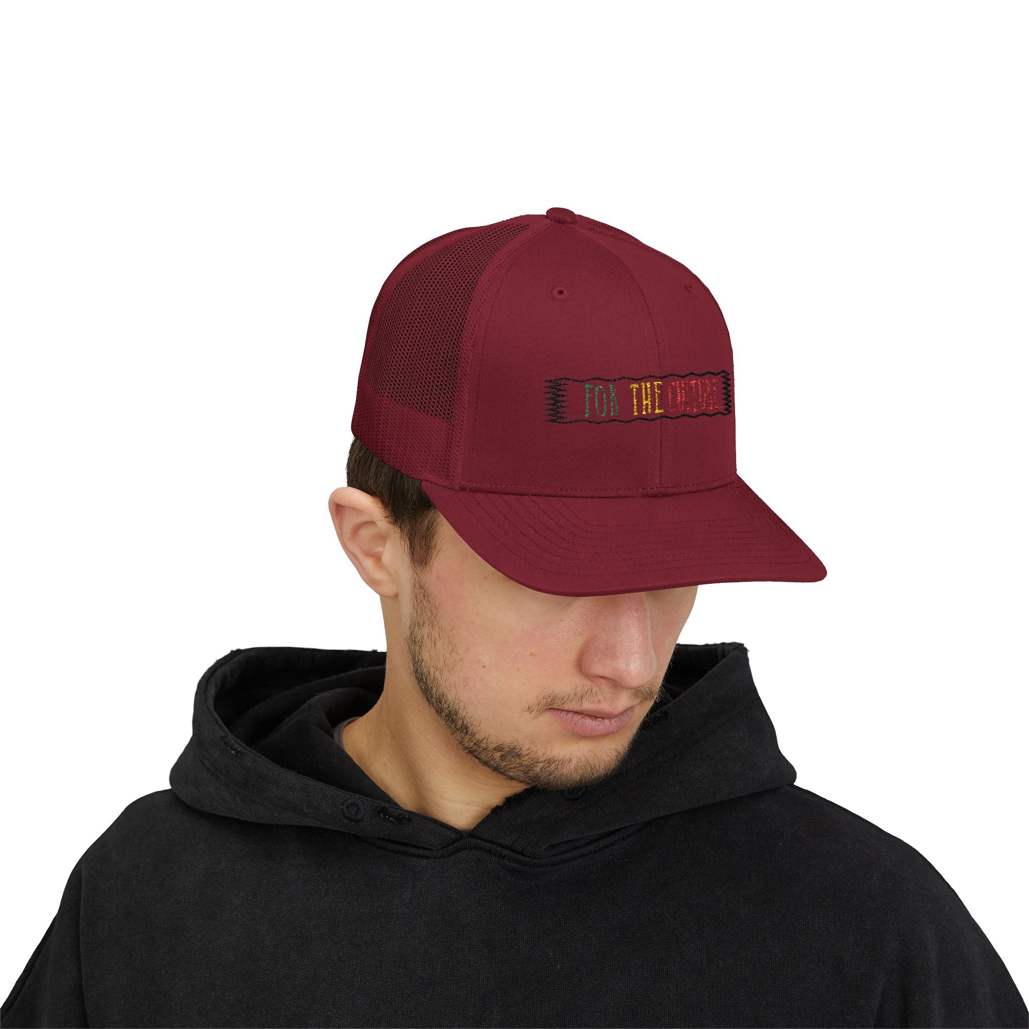 Trucker Cap — 'For The Culture' Embroidered Snapback