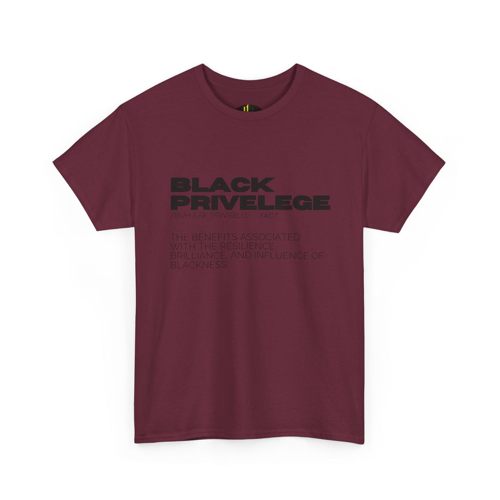 Black Privlege Tee