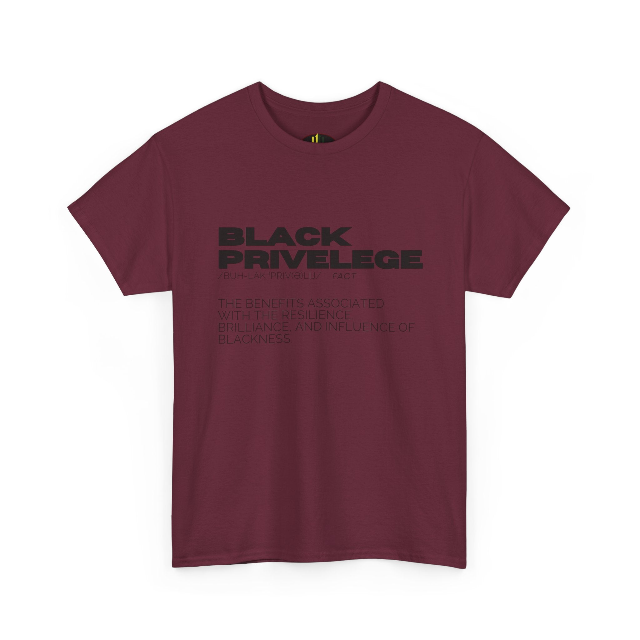 Black Privlege Tee