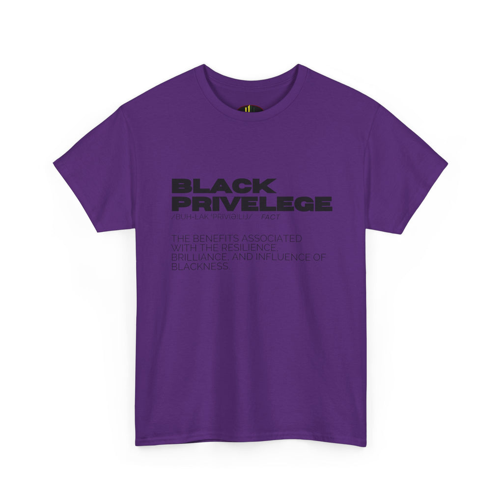 Black Privlege Tee