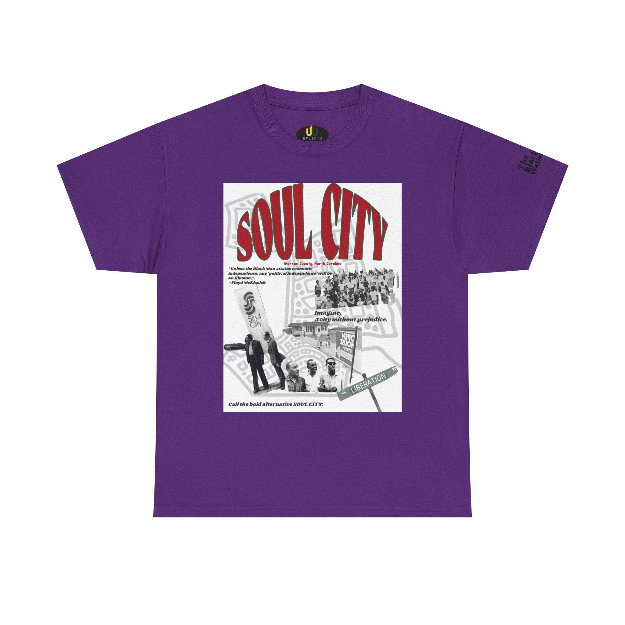 Soul City Tribute Tee | Warren County, North Carolina | Floyd McKissick | The Black Wallstreets Collection