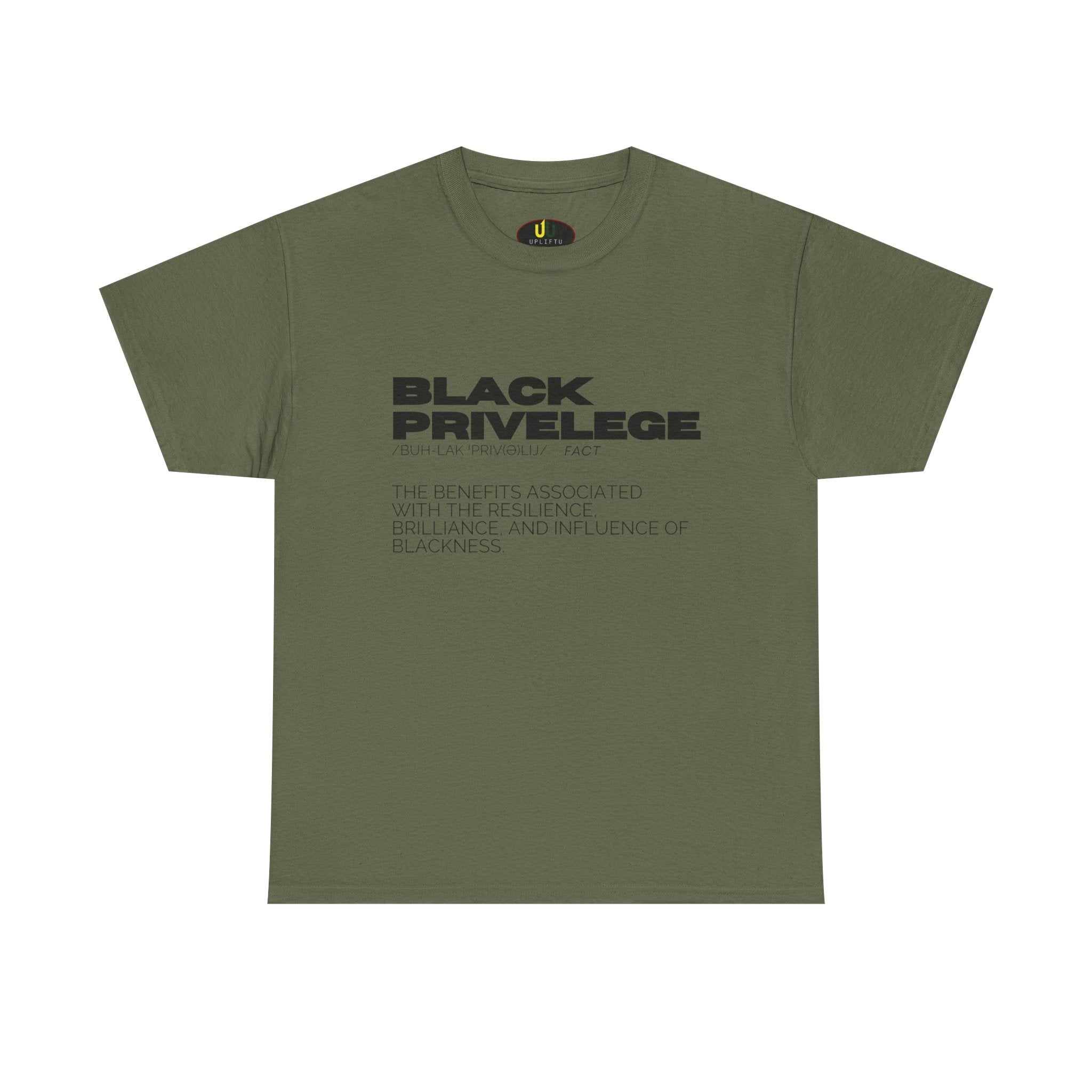 Black Privlege Tee